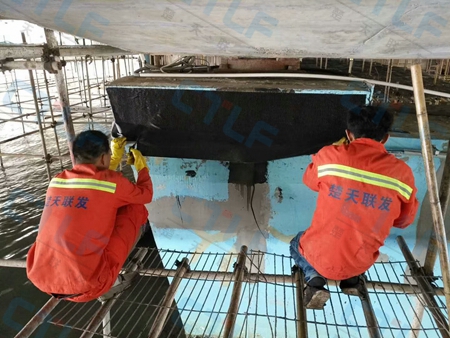 墩柱碳纤维加固